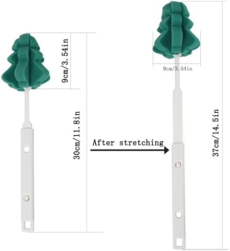 Bottle Soft Brushs Sponge Bottle Brushes 2 Pcs - Image 2