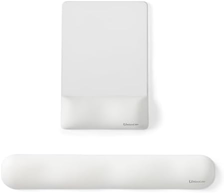 UnivoColors Design-Wave Set of Keyboad Wrist Rest & Mouce Pad, Artificial by UnivoColors