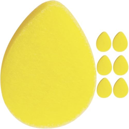 KOL Face Scrubber Pads, Lemon Infused Exfoliating Facial Cleansing Sponges by Kol