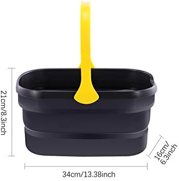 Yocada Collapsible Plastic Bucket Mop Bucket 10L - Image 6
