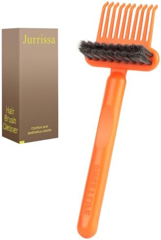 Hair Brush Comb Cleaning Tool Comb, 2-in-1 Hair Brush Cleaner Tool, Portable by aestheticspracticality