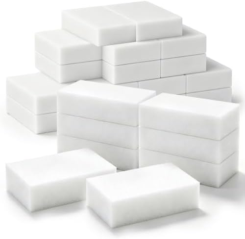 Versatile 100-Pack Magic Sponges Cleaning Erasers, Long-Lasting Melamine Sponge by Unknown