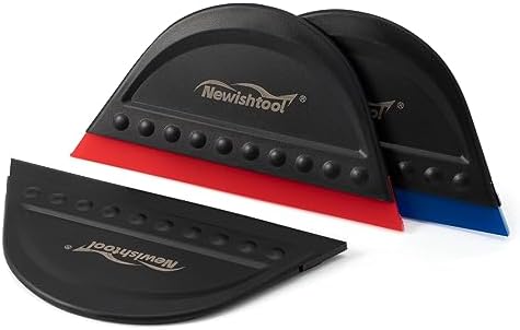 NEWISHTOOL Window Tint Squeegee Black Small Scraper by NEWISHTOOL