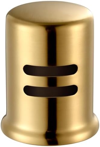 Dishwasher Air Gap Cover for Kitchen, Solid Brass Air Gap Cap by ALEASHA