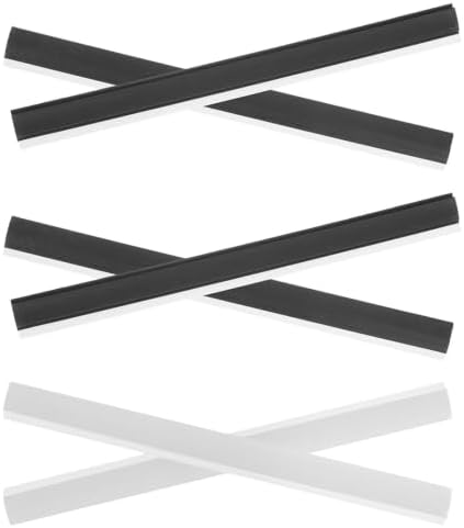 6pcs Dustpan Edge Replacement Rubber Strips by Anneome