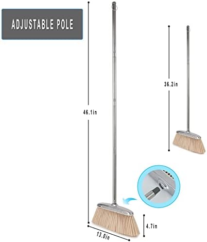 Indoor & Outdoor Brooms, VOOWO 46” Kitchen Broom - Image 2