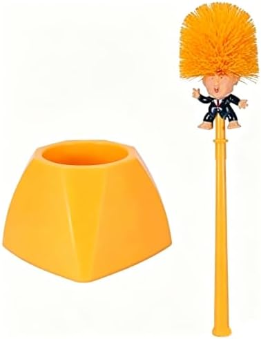 Toilet Bowl Brush with Holder Funny Cleaner by TradeHorse