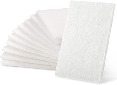 Scuff Pad 6” x 9” White 1200 Grit Scuff Pads by Unknown