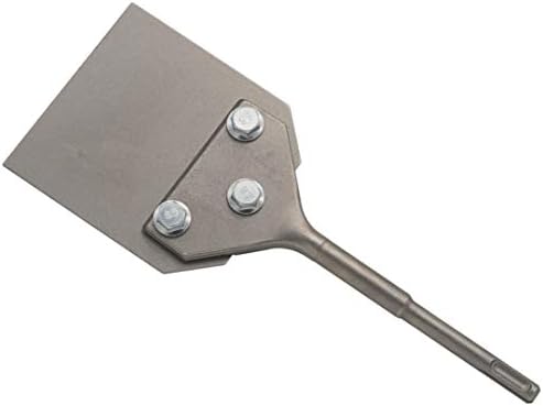 4 Inch SDS Plus Floor Scraper Tool, Removes Thinset & Adhesives, Works by Sabre+Tools