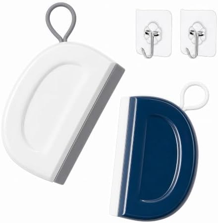 Small Squeegee, 2 Pack with Adhesive Hooks by Unknown