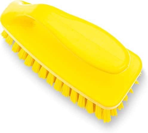 SPARTA Scrub Brush with Iron Shaped Handle and Stiff Bristles, Heavy Duty - Image 3