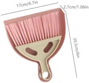 3 Pack Mini Broom Dustpan Set, Small Brush - Image 2
