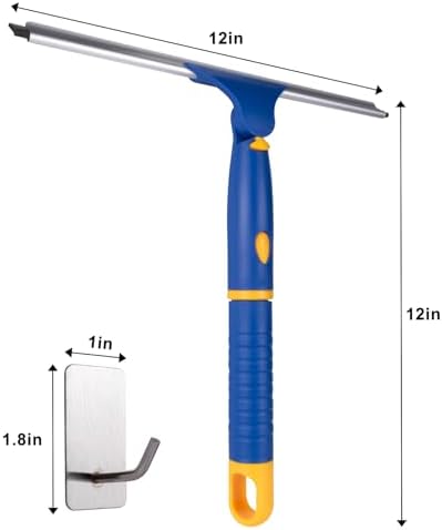 ITTAR 12 inch Rotatable Shower Squeegee - Image 4