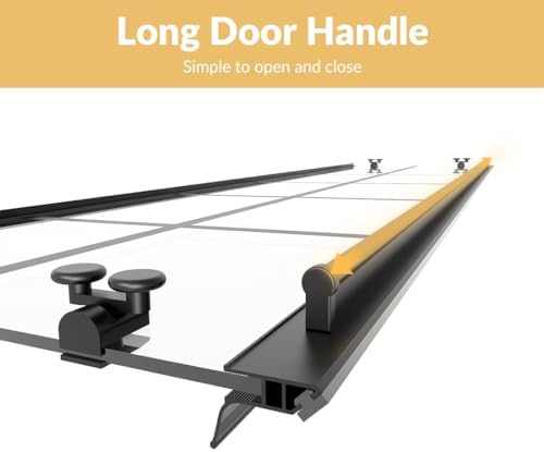 ELEGANT Framed Sliding Shower Enclosure 36 in. D x 36 in. W x 72 in. H - Image 6
