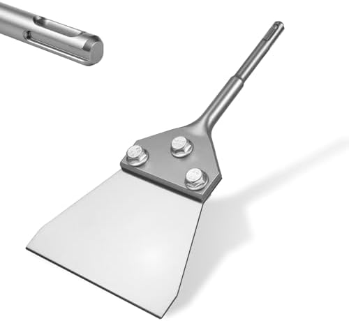 GEINXURN SDS Plus Floor Scraper 5in x 10in, 40Cr Steel Concrete Chisels by GEINXURN