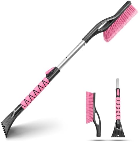 Extendable Snow Brush and Ice Scraper Snow Scraper by Unknown