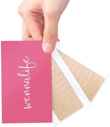 WENNALIFE Clear Double-Sided Hair Extension Tape Tabs by WENNALIFE