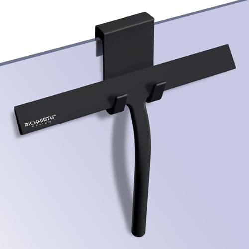 Silicone Rubber Blade & Hook Shower Window Squeegee 11" in Width Silicone Car by RICHMIRTH