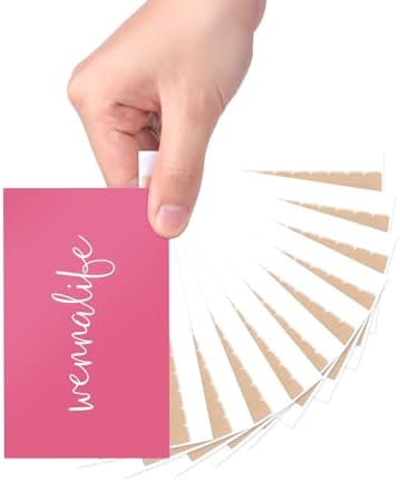 WENNALIFE Hair Extension Tape Tabs Clear Double-Sided by WENNALIFE