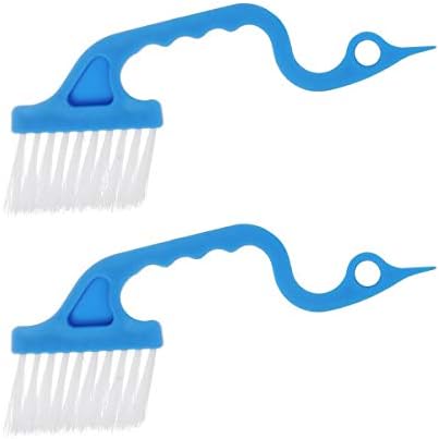 2pcs Hand-held Groove Gap Cleaning Tools Door Window Track Kitchen Cleaning by Rienar