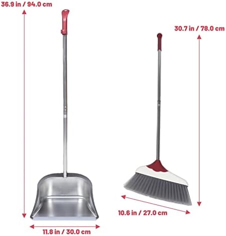 Healifty 1set Broom and Dustpan Handle - Image 2