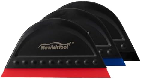 NEWISHTOOL Window Tint Squeegee Black Small Scraper - Image 6