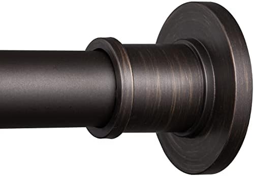 BRIOFOX Industrial Shower Curtain Rod by BRIOFOX