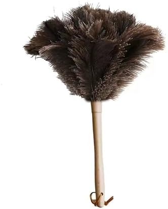 Ostrich Feather Dusters, Naturally Soft, Solid Wood Handle, 17.3'' Long by Unknown