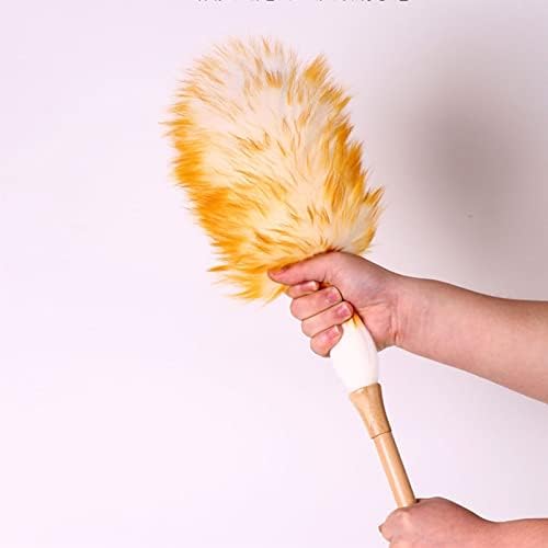 Dusters for Cleaning, Dust Brush Housework Feather Duster Wood Handle Blinds - Image 5
