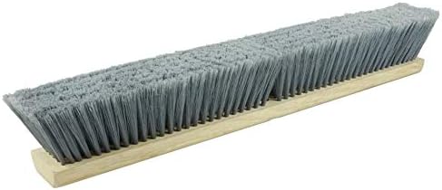 Weiler 42042 24" Fine Sweep Floor Brush, Flagged Silver Polystyrene Fill - Image 2