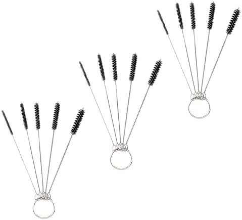 Antrader 15Pcs 4 Inch Nylon Tube Cleaning Brushes Set by Antrader