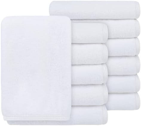 SINLAND Microfiber Facial Cloths Fast Drying Washcloth 12inch x 12inch by SINLAND