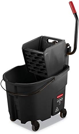 Rubbermaid Commercial Products WaveBrake 35 QT Side-Press Mop Bucket and by RubbermaidCommercialProducts