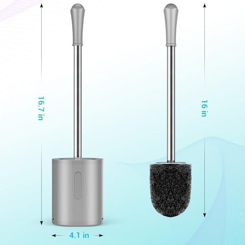 Toilet Brush and Holder Set, - Image 2