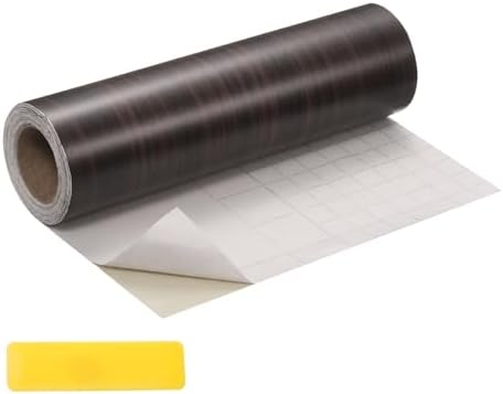 uxcell Wood Tape, 6 Inch x 16ft Self-Adhesive Wood Grain Repair Tape Patch by uxcell