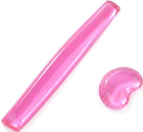 Gel Keyboard & Mouse Wrist Rest Set by ABRONDA