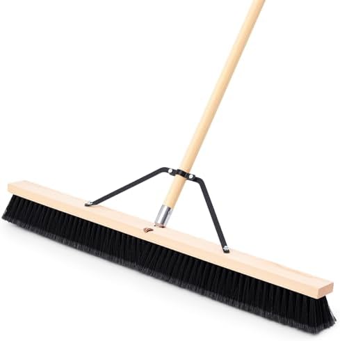 1 Pack 36 Inch Push Broom Indoor Outdoor Use by Yiyiring