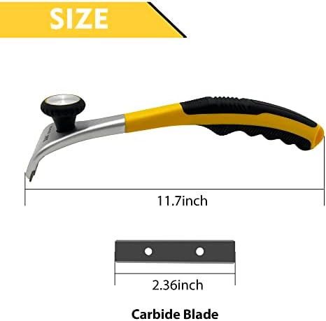XW Heavy Duty Carbide Scraper, 2-3/8" Paint Remover - Image 5