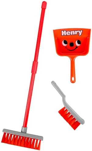 Casdon Henry Brush Set | Child-Friendly Cleaning Toy Set by Casdon