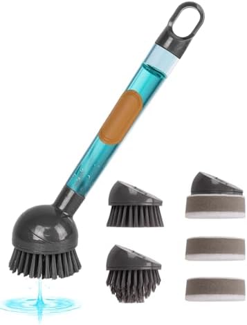 Soap Dispensing Dish Brush by CuLiDing