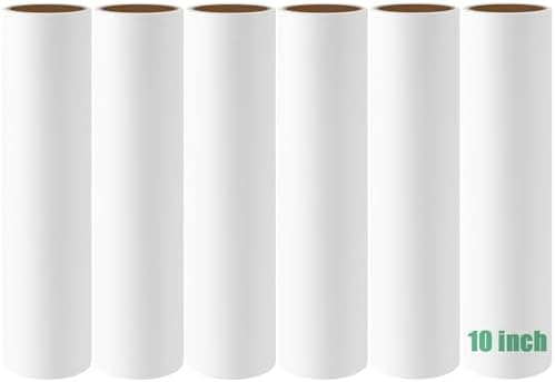 Mega Lint Roller Refills 10 inch Sticky Roller Refills by MINGRACE