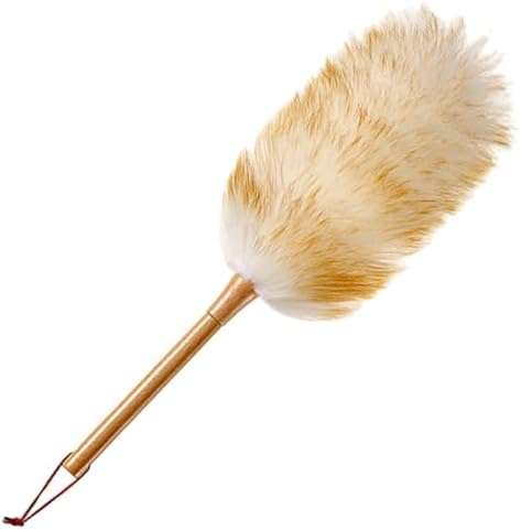 Wool Dusters for Cleaning Dusters for Cleaning 20in Static Fluffy Lambswool by ESiiFuu