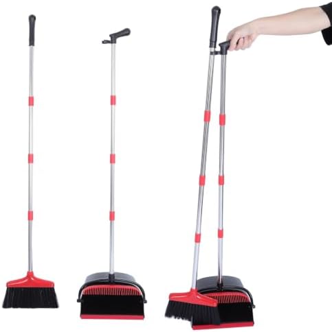Milisten Foldable Broom and Dustpan Set - Image 4