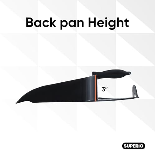 Superio Heavy Duty Plastic Step-on Dustpan - Image 4