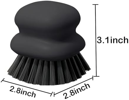 Dish Brush with Handle, Kitchen Scrub Brushes - Image 4