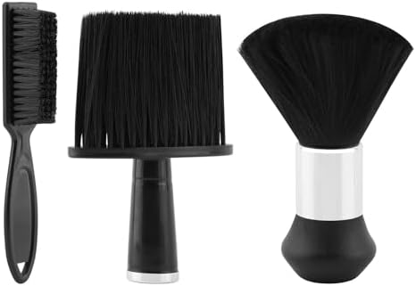 3pcs Barber Brush Set with Soft Neck Duster/Clipper Cleaning Brush by Unknown