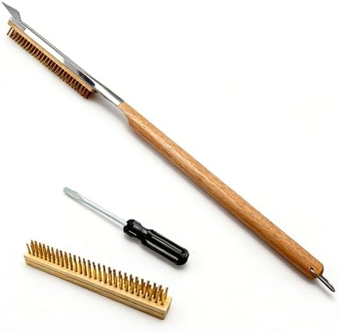 3 Pack 26 Inch Pizza Oven Brush by Unknown
