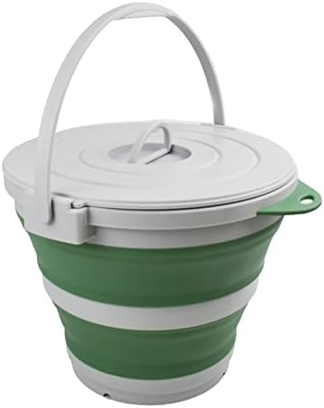 SAMMART 10L Collapsible Fishing Bucket by SAMMART