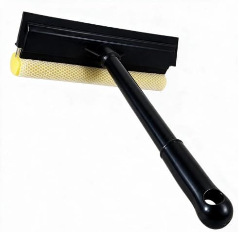 Car Squeegee 2 in 1, Sponge Scrubber & Wiper by MULING