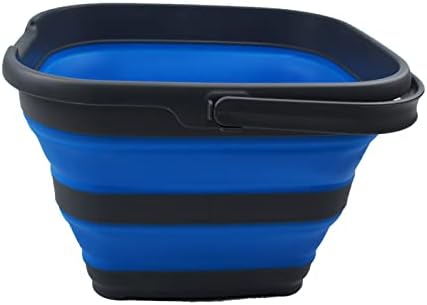 SAMMART 10L Collapsible Rectangular Handy Basket/Bucket - Image 4